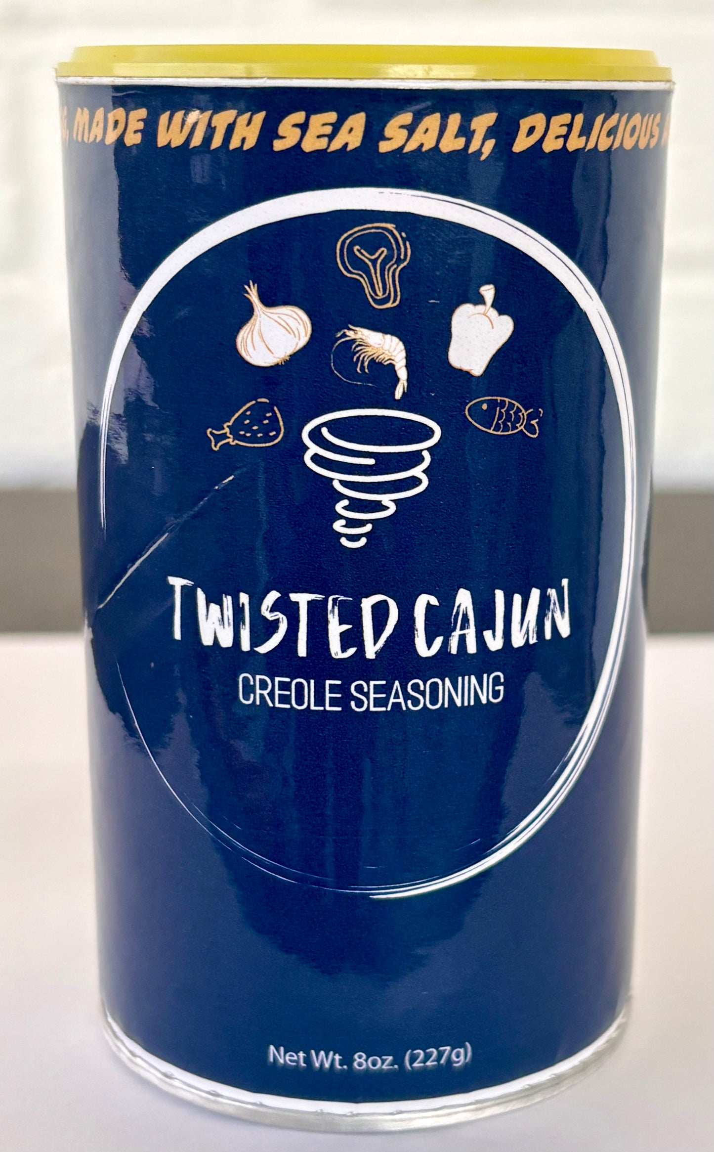 Twin Set of Twisted Cajun Creole Seasoning 8oz