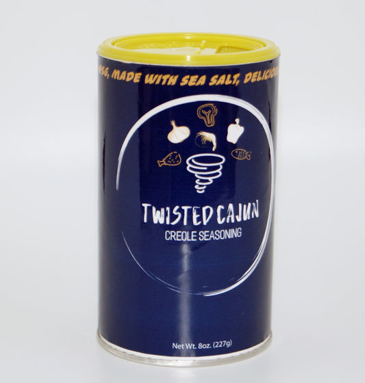 Twin Set of Twisted Cajun Creole Seasoning 8oz