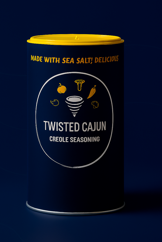 Twin Set of Twisted Cajun Creole Seasoning 8oz